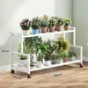 Suporte de Flores Estante de Armazenamento Multicamadas de Chão Sala de Estar Varanda Suporte de Flores Móvel Uso Doméstico Interno Montado na Parede Suporte de Flores Espesso