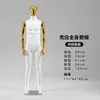Tienda de Accesorios y Ropa para Modelos Masculinos de Gama Alta, Maniquíes de Exhibición de Cuerpo Completo para Ropa de Hombre con Cabezas y Manos Galvanizadas