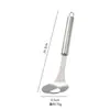 Cuchara para albóndigas de acero inoxidable 304 herramienta de cocina para hacer albóndigas bola de pescado pasta de camarones cuchara manual para albóndigas