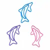 Fabricante Original Venta al por Mayor Varios Clips de Papel Creativos, Clips de Papel con Formas Novedosas, Clips de Papel Coloridos Recubiertos de Plástico Metálico, Regalos de Papelería