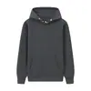 Sudadera con Capucha y Broches de Color Sólido Hombros Descubiertos para Hombres y Mujeres, Chaqueta Pulóver Casual de Moda, Personalización de Ropa de Trabajo con Logo