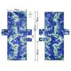 Toalla de Playa de Microfibra Tie-Dye Popular Transfronteriza Cubierta para Silla de Playa Toalla para Silla de Playa Toalla de Baño Más Vendida Capa Única 600g