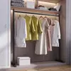 Simple perchero colgante extragrueso para armario, perchero de pie para interiores, tendedero retráctil para uso doméstico, perchero para dormitorio