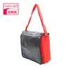 Bolso cruzado para portátil de comercio exterior, bolso de hombro grande rojo de PU, bolso de hombro impermeable para hombre, procesamiento y personalización