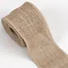 Fita de juta, tira de serapilheira, fita para embrulho de presente de panificação, corda de juta vintage, fita, material decorativo DIY, fabricante em estoque