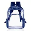 Amazon Ventas Transfronterizas Más Vendido Bolsa de Almacenamiento Impermeable de PVC Gran Capacidad Mochila Escolar para Estudiantes Mochila Transparente para Hombre y Mujer