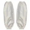 Funda de tela de PVC blanca manga con puño elástico ensanchado manga alargada impermeable y resistente al aceite funda de limpieza para cocina de fábrica de alimentos