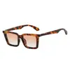Gafas de Sol Cuadradas Europeas y Americanas, Gafas de Sol Retro Personalizadas Anti-UV, Gafas de Sol Simples y de Moda Estilo Callejero Protección Solar