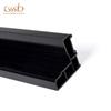 Ahorra Tiempo y Esfuerzo Fabricante Personaliza Rápidamente Perfil de Extrusión de Plástico Pvc Negro Brillante Piezas de Plástico