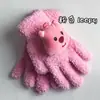 Nuevos Guantes de Gato a Cuadros Literarios Retro para Mujer Invierno 2025 Nuevos Cálidos de Cinco Dedos Estudiante Ciclismo Protección contra el Frío