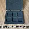 Caja BGA, caja para componentes de chip IC, caja para obleas de silicio IC, caja para piezas, espuma antiestática, compartimentos ranurados y otros.
