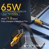 E-commerce transfronteiriço explosões linha mecha carregamento super rápido linha de dados quatro em um linha de carregamento rápido para celular 65W linha de dados 27W