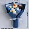 Flores Artificiales, Flores de Hilo Tejido, Pequeños Ramilletes, Flores Pompones, Flores Falsas, Ramilletes Hechos a Mano, Fabricantes, Venta al por Mayor Transfronteriza, Recuerdos, Regalos