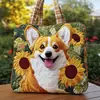 2026 Nueva Serie Transfronteriza de Cachorros Estampado Digital Bolso de Hombro Acolchado de Moda