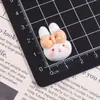 Acessórios de Resina com Laço de Coelho Miffy Cola de Creme DIY Presilhas de Cabelo Enfeites de Cabelo Capa de Celular Tamancos Chaveiro