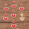 21 Pingente Multicolorido de Dia dos Namorados Gota de Óleo Amor Rosa AMOR Balão de Ar Quente Faça Você Mesmo Joias de Liga Pequenos Acessórios