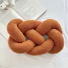 Nuevo Estilo Ins Cojín Creativo de una Sola Tira Tejido Cojín para Siesta Cojín de Silla Juguete Muñeca para Sofá Decoración de Eventos