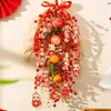 Decorações de Ano Novo de 2026, Ano do Cavalo, para o Festival da Primavera e o Dia de Ano Novo, Decorações de Cordão de Frutas Vermelhas de Alto Padrão para a Sala de Estar, Enfeites Pendentes de Frutas da Fortuna