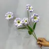 Flores Artificiais Begônia Pequenas Flores Celebração de Casamento Decoração Suave de Casamento Arranjo de Flores Decoração Paisagismo Flores Artificiais Enfeites para Sala de Estar Multicor Opcional