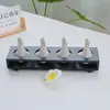 Botella de Perfume, Recipiente para Aceites Esenciales, Cuenco para Aceites Esenciales, Botella de Aceite Esencial con Forma de Hoja, Bandeja de Madera, Herramientas de Masaje para Spa, para Uso en Salones de Belleza