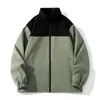 Chaqueta de Otoño Regular, Chaqueta de Montañismo, Chaqueta Cortavientos para Viajes en Pareja al Aire Libre y Montañismo, Ropa Exterior de Manga Larga