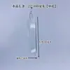 Acessórios de Iluminação de Cristal Pingente Triangular Cortina de Contas DIY Cortina de Porta de Cristal Tira de Vidro Peça Retangular Celebração de Casamento