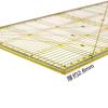 Regla de patchwork acrílica para costura de ropa, corte vertical, regla de margen de costura regular, herramienta de corte de tela DIY, venta al por mayor