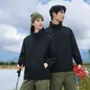 [Venda Direta de Fábrica] Jaqueta Soft Shell Masculina de Camada Única, Cor Lisa para Jovens, Duas Aberturas Externas, Nova Jaqueta de Montanhismo, Leve