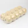 Producción de línea de paquete zongzi hilo de algodón de dos colores de 1.5 mm y 6 hebras cuerda para salchicha color tocino bola de hilo cuerda para zongzi