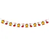 Banner Navideño Transfronterizo Feliz Navidad Set de Decoración Colgante en Espiral Decoración para Pasteles Decoraciones para Fiestas