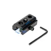 Trípode de cabeza giratoria de 9 pulgadas, soporte multifuncional retráctil de cabeza giratoria de 9-13 pulgadas con junta de tres agujeros de 20 mm