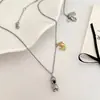 Novo Colar do Snoopy, Brincos Únicos com Combinação de Cores Dourada e Prateada, Moda de Luxo Acessível, Pulseira Colar Elegante e na Moda para Mulheres
