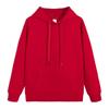 Sudadera con capucha de hombro caído fina para padres e hijos de 320 g Sudadera con capucha con logo impreso personalizado Uniforme de clase Actividad de viaje Bricolaje