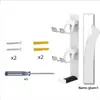 Soporte para Consola de Videojuegos Accesorios Ps5 Soporte de Pared para Consola Estante de Almacenamiento Accesorios para Controladores y Auriculares Estante de Almacenamiento de Pared