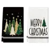 Paños de limpieza creativos temáticos de Navidad para Amazon transfronterizo, paños para el hogar, la cocina y la mesa de comedor, paños de cocina y toallas decorativas de Navidad
