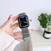 Adecuado para Apple Iwatchs10 Metal Acero Inoxidable S 11m Lanis Color Block Cola Redonda Magnético 9Correa de Reloj Ultra