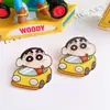 Animales de Dibujos Animados Lindos Coche de Choque Parche Acrílico Material Hecho a Mano Broche Imán para Refrigerador Caja de Almacenamiento Pegatina Accesorios