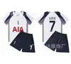 2526 Real Madrid Cristiano Ronaldo Portugal Jersey Infantil Entrenamiento y Competición Uniforme de Fútbol Manchester United Barcelona Messi Uniforme de Equipo para Hombre y Mujer
