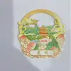 Pegatinas para Refrigerador de Kunming Pegatinas Magnéticas de Madera Souvenirs Turísticos de la Ciudad Pegatinas Souvenirs Culturales y Creativos Guochao Atracciones Turísticas de Yunnan
