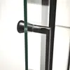 Cabina de Ducha con Puerta Corredera de Acero Inoxidable, Puerta de Baño de Cristal Templado, Mampara de Baño Personalizada para Separación Seco-Húmedo
