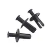 Remache de Plástico Negro de Empuje para Agujero de 8mm Fijación de Panel Decorativo Clip de Expansión para Coche Hebilla de Tornillo para Carrocería de Coche