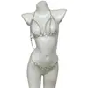 Lencería Bondage Sexy para Mujer, No Necesita Quitarse, Medias de una Pieza Transparentes, Conjunto Caliente y Apasionado 3420