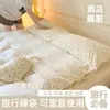 Saco de Dormir Anti-Suciedad de Hotel Sábana de Cama de Viaje Funda de Edredón Portátil Set de Viaje Todo en Uno No Algodón Algodón Puro Juego de Cuatro Piezas