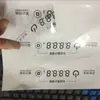 Papel de Base Transparente em PVC Autoadesivo Não Adesivo Adesivo Lista de Ingredientes do Produto Adesivo Eletrostático de PVC Adesivo de Filme Protetor Impressão de Adesivo