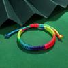 Festival del Bote del Dragón cuerda colorida tejida a mano cuerda roja pulsera para niños y bebés zongzi amuleto de tigre cuerda de mano regalo mayoreo