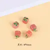 Ágata Fuente de Sal Escarlata Gota Pequeña Hebilla de Seguridad Calabaza Cuentas Sueltas Pulsera DIY Accesorios para Joyería Colgante Venta al por Mayor