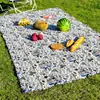 Fabricante Especializado en Tapetes de Picnic para Exteriores, Estilo Pintura al Óleo, Atmósfera Retro Americana, Estilo de Campamento, Tapetes Espesos para Salidas, Tapetes de Playa