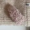 Grampo de Lã de Cordeiro Plush para Outono e Inverno, Grampo Lateral para Franja Feminino de Alta Qualidade, Grampo BB, Grampo Lateral, Acessórios de Cabelo