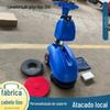 Máquina de lavar roupa manual de fornecimento direto da fábrica, pequena máquina elétrica dobrável para limpeza de superfícies de cerâmica, cimento, esfregar e sugar, tudo em um