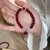 Nueva Pulsera China Pulsera de Estilo Étnico Retro Cool Marca Fu Adornos Estilo Nacional Campana Ins Nicho Pulsera Antigua
